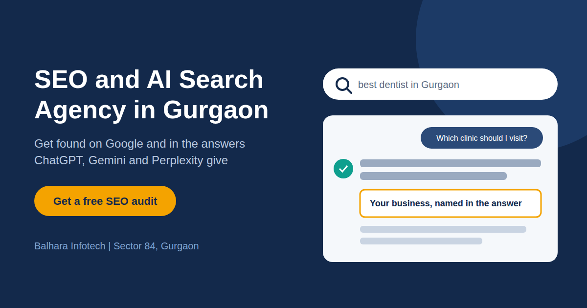 1 Hero Seo Ai Search Agency Gurgaon SEO and AI Search Agency