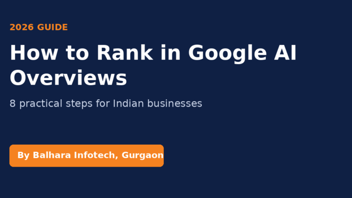 How to Rank in Google AI Overviews